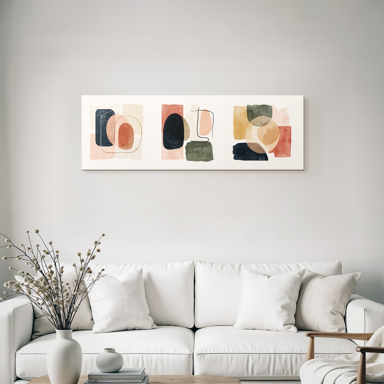 Abstrakte Kunstwerke Modern Minimalistisch Harmonie Texture Farbe