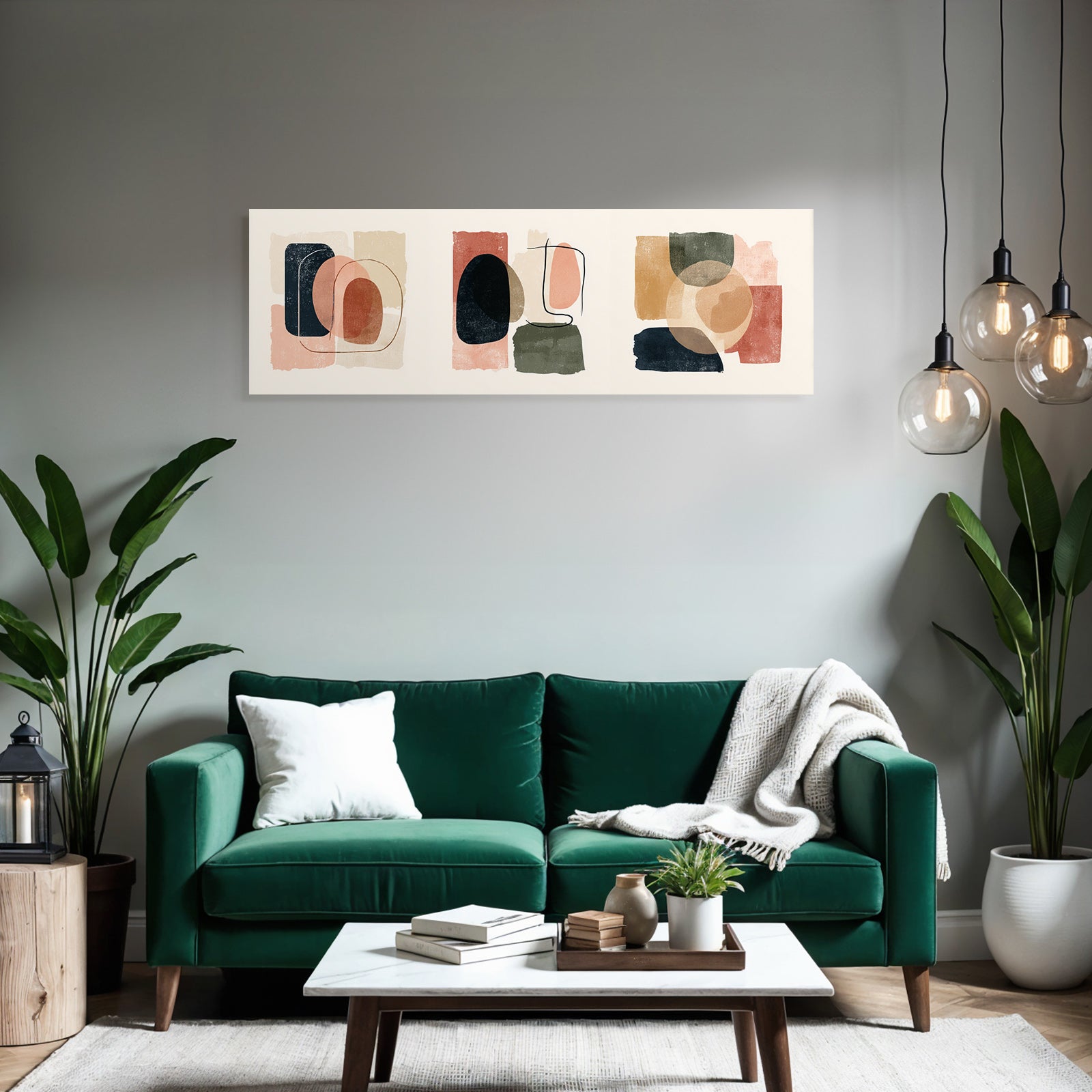 Abstrakte Kunstwerke Modern Minimalistisch Harmonie Texture Farbe