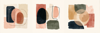 Abstrakte Kunstwerke Modern Minimalistisch Harmonie Texture Farbe | Modern Basic | Einrichtungsstile