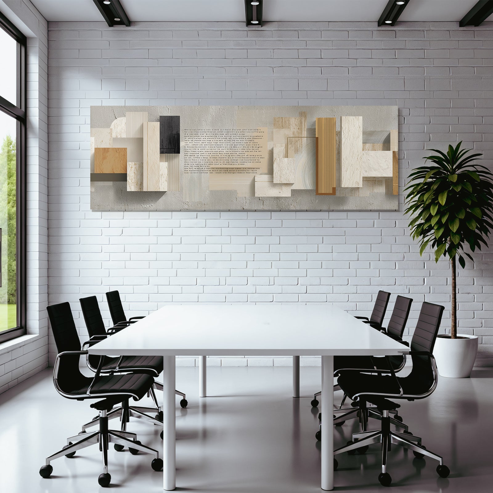 Abstraktes Design Geometrische Formen Erde Ton Texture Hintergrund