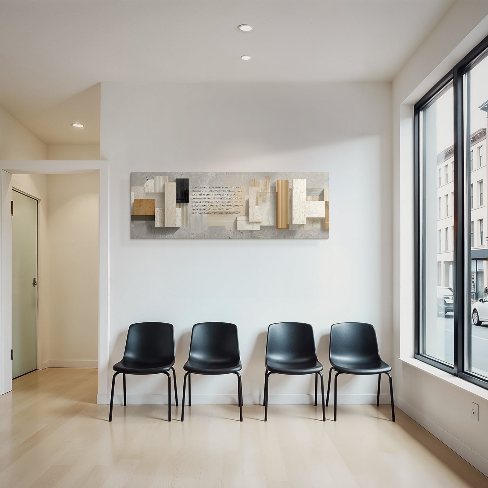 Abstraktes Design Geometrische Formen Erde Ton Texture Hintergrund