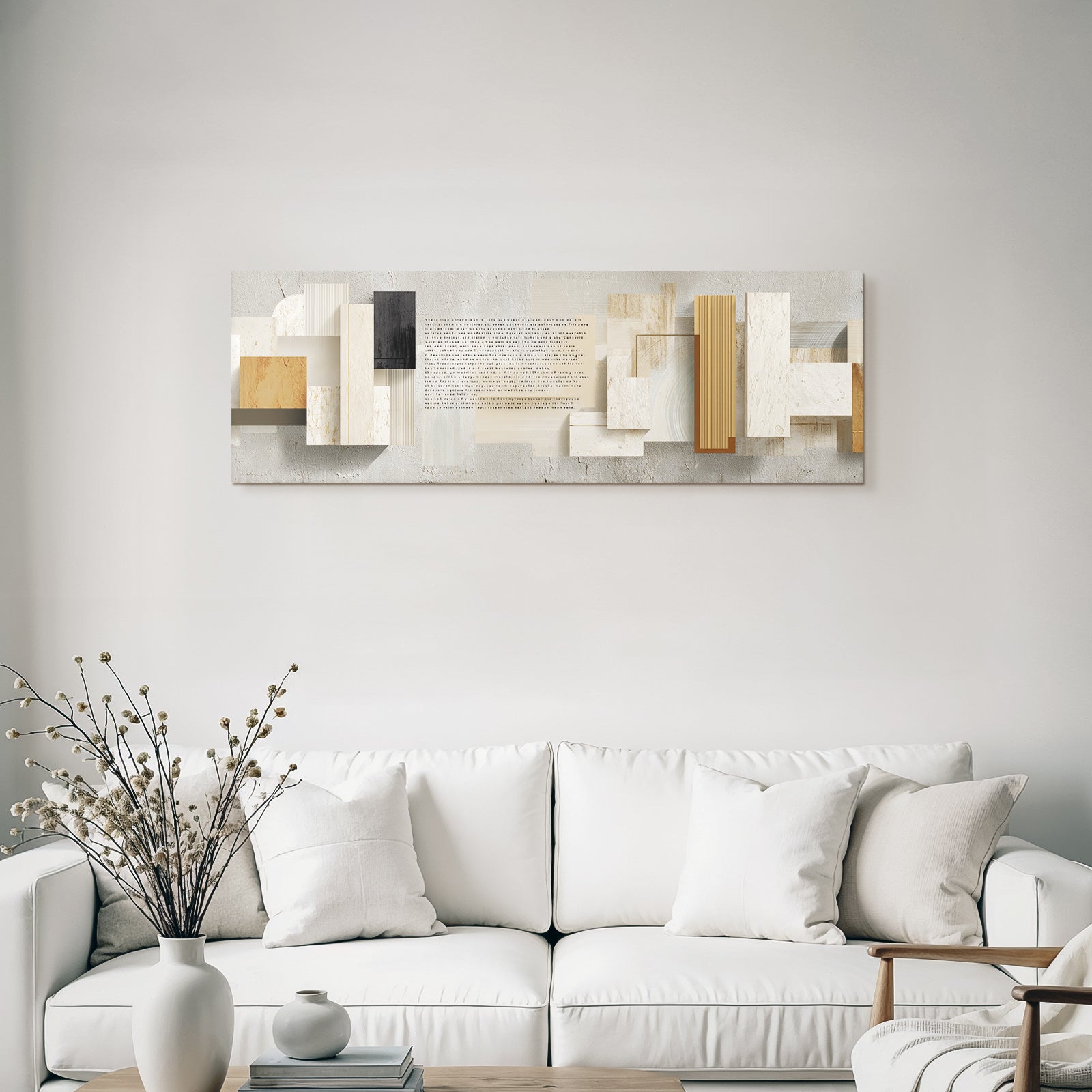 Abstraktes Design Geometrische Formen Erde Ton Texture Hintergrund
