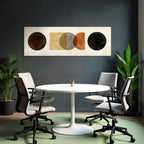 Abstraktes Design Geometrische Formen Moderner Minimalismus