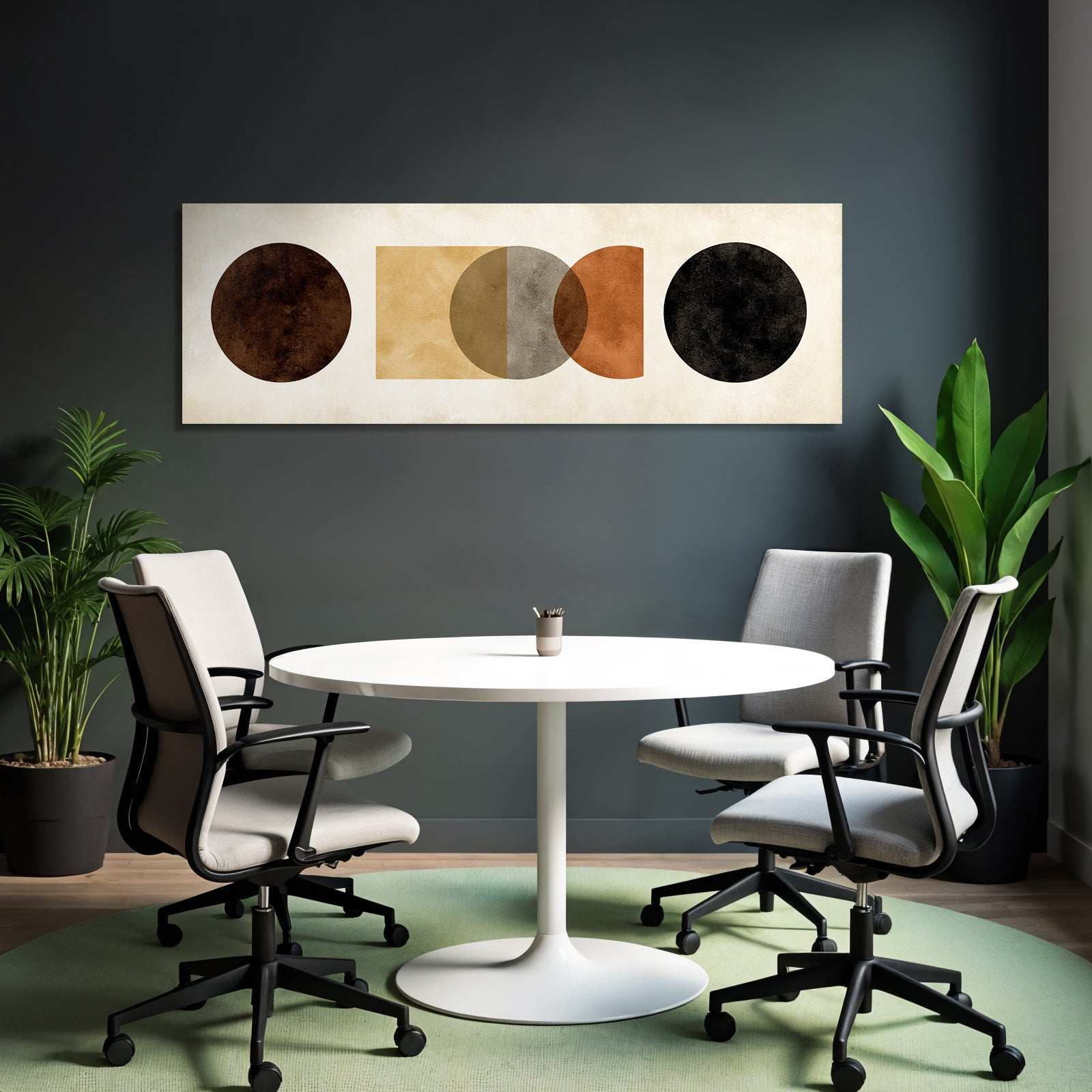 Abstraktes Design Geometrische Formen Moderner Minimalismus