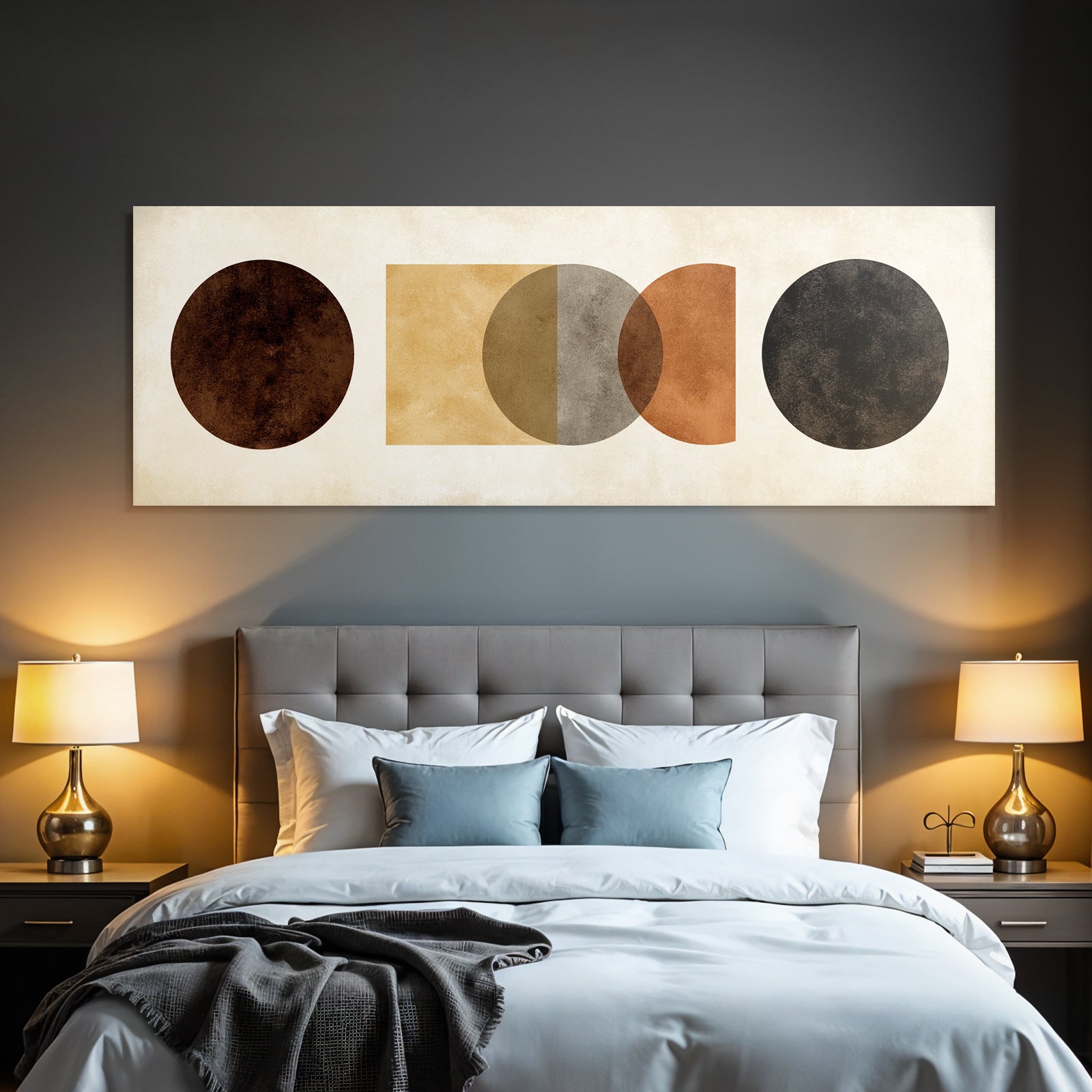Abstraktes Design Geometrische Formen Moderner Minimalismus