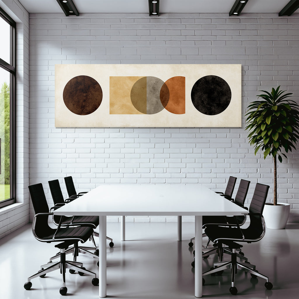 Abstraktes Design Geometrische Formen Moderner Minimalismus