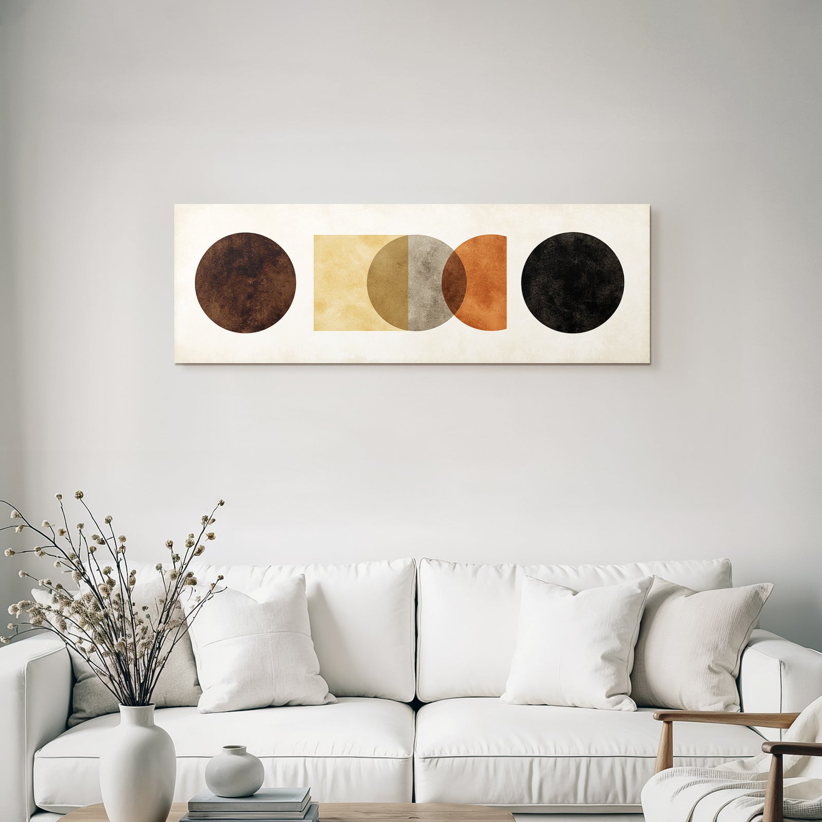 Abstraktes Design Geometrische Formen Moderner Minimalismus