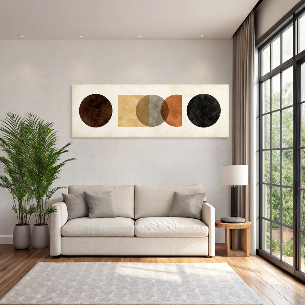 Abstraktes Design Geometrische Formen Moderner Minimalismus