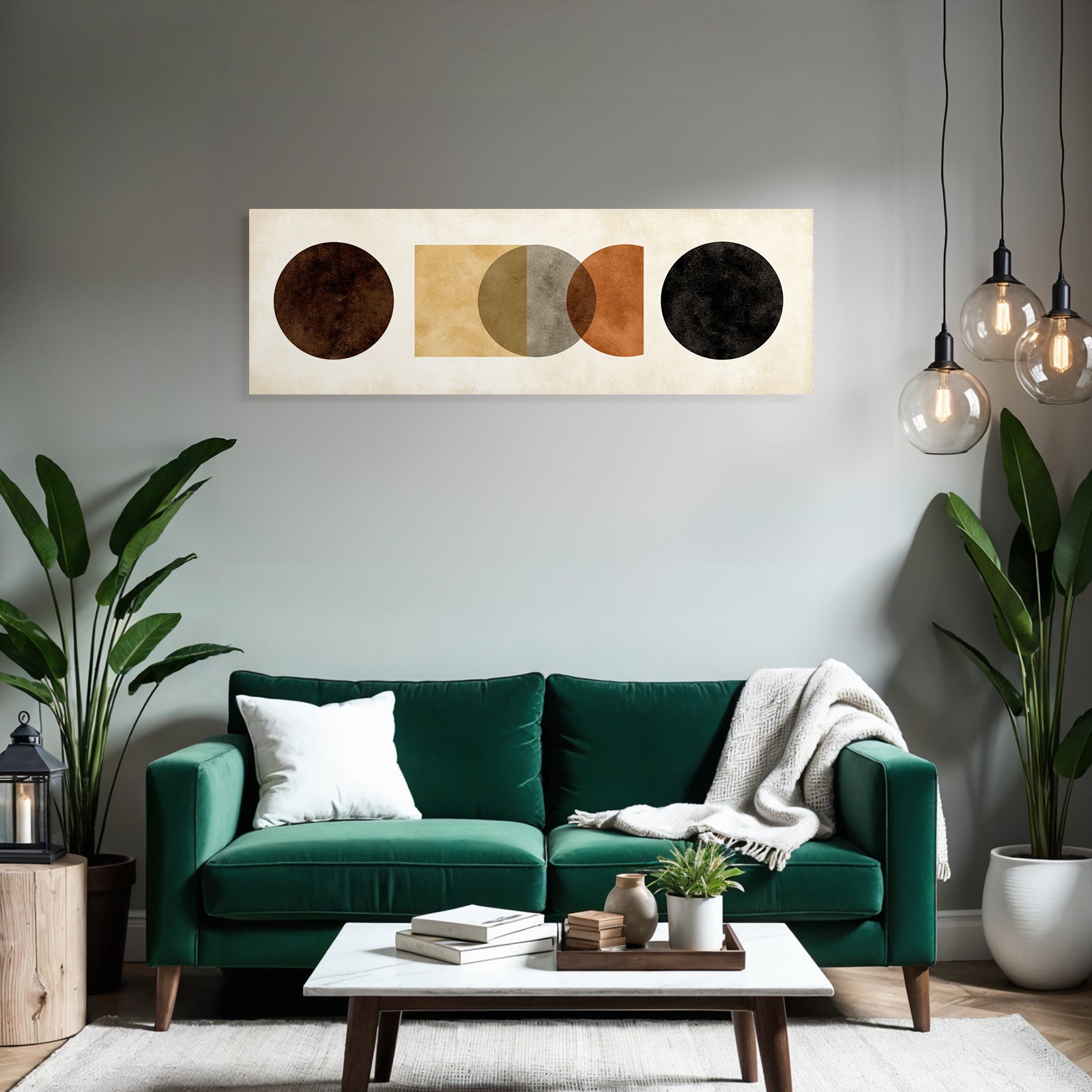 Abstraktes Design Geometrische Formen Moderner Minimalismus