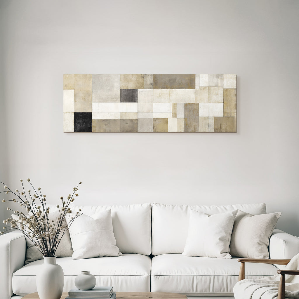 Abstract design Geometric shapes Neutral color palette