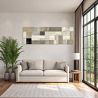 Abstract design Geometric shapes Neutral color palette