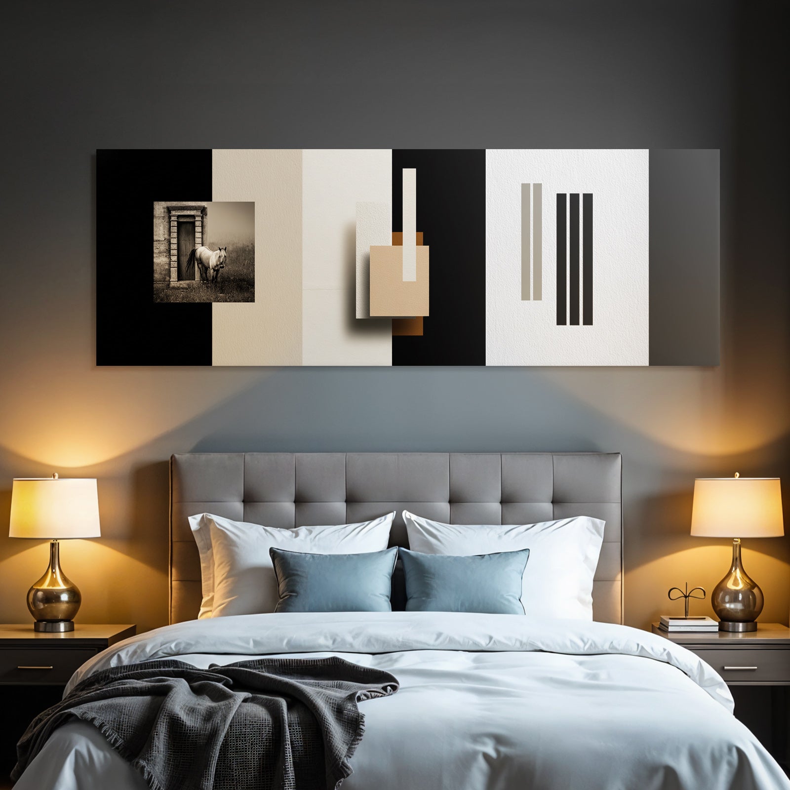 Abstract Design Horse Architecture