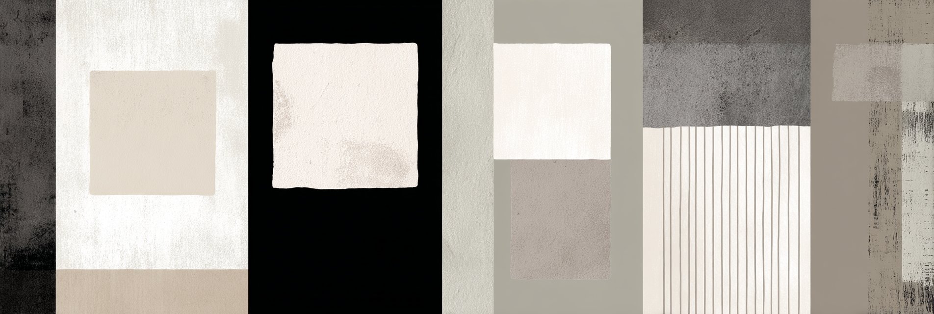 Moderne Abstrakte Design Vertikale Panele Neutrale Toene 1030 | Modern Basic | Einrichtungsstile