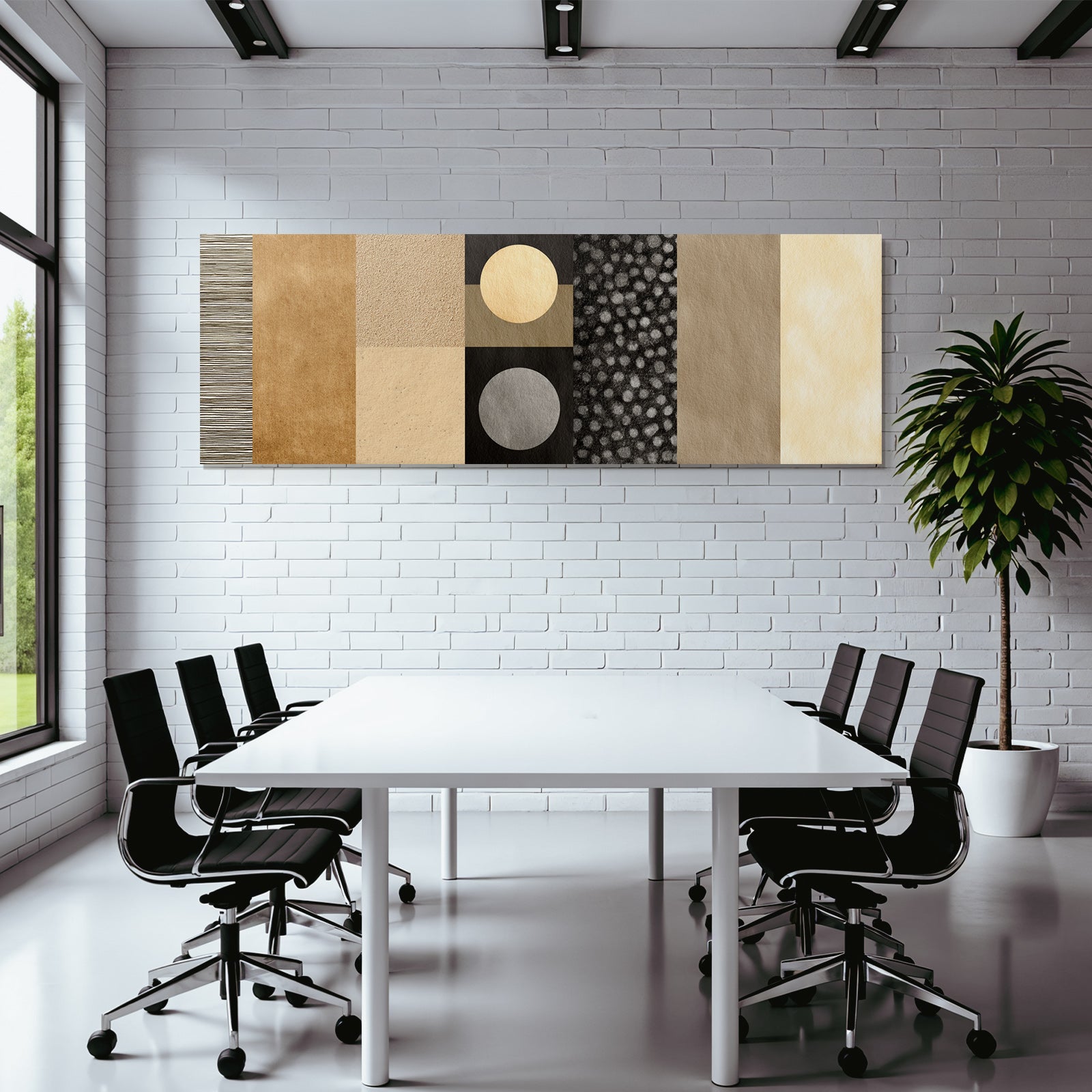 Texturierte Muster Auswahl Beige Braun Grau