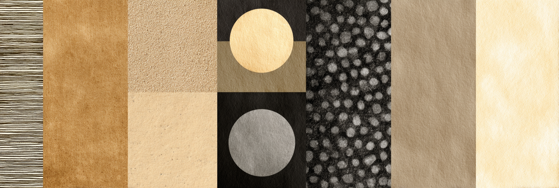 Texturierte Muster Auswahl Beige Braun Grau | Modern Basic | Einrichtungsstile