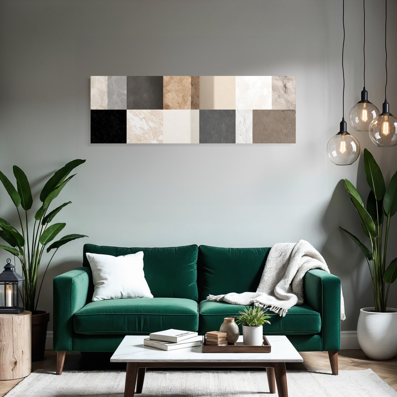 Texturierte Oberflaechen Farbmustertafel Neutraltoene