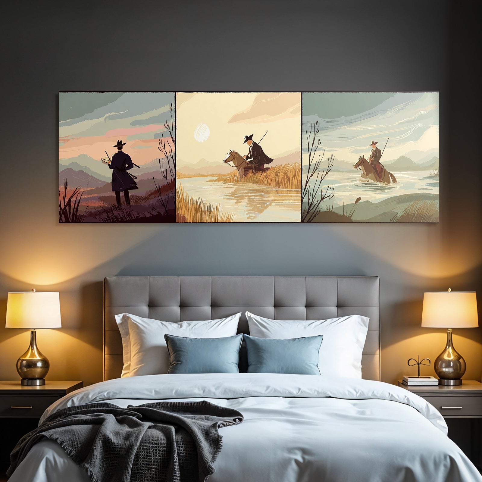 Triptychon Natur Ueberland Erkundung