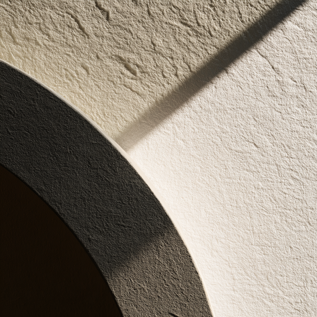 Abstrakte Zusammensetzung Texturierte Flachen Schatten Gesamtbild | Modern Basic | Einrichtungsstile