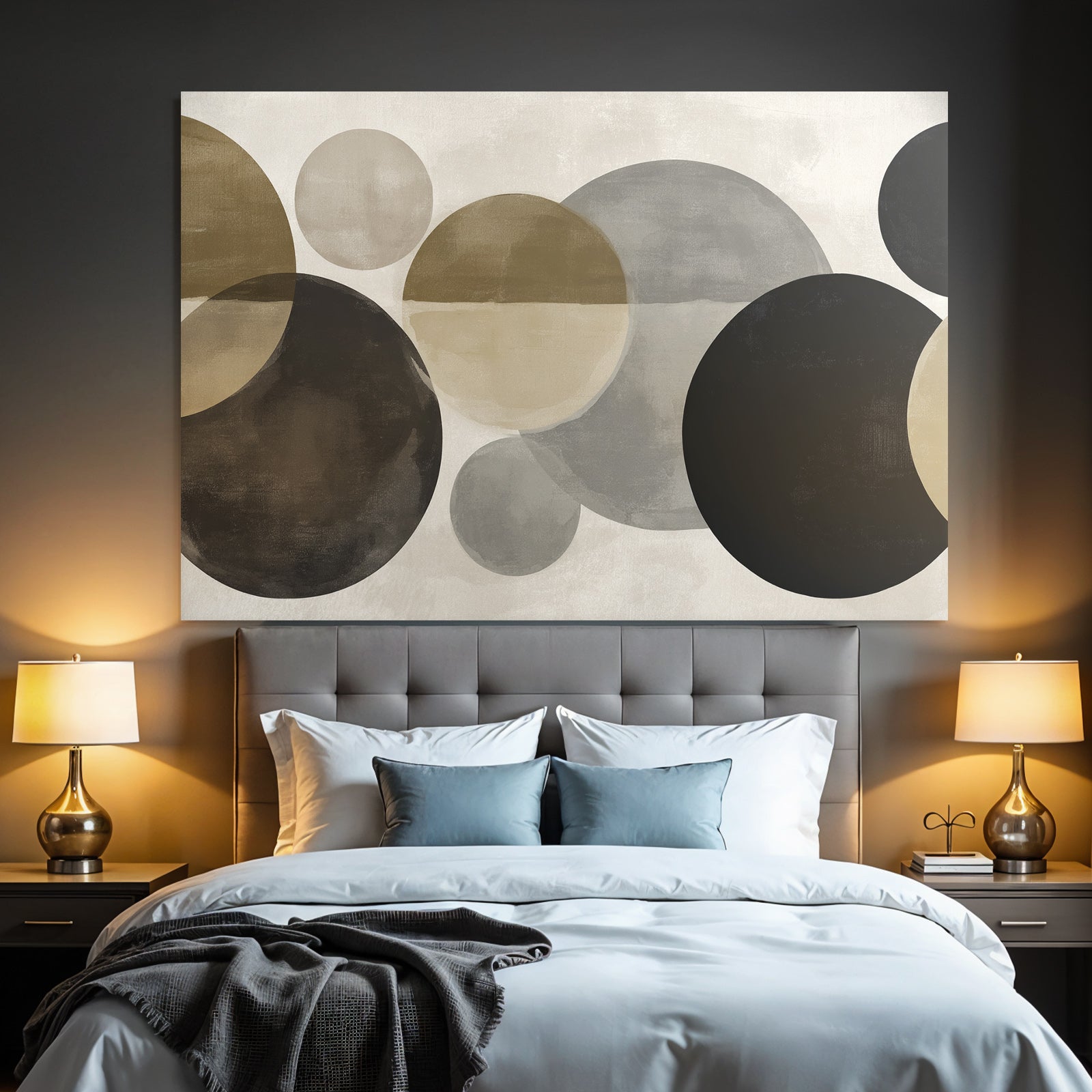 Abstracte Kreise Moderne Minimalistische Aesthetik