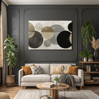 Abstracte Kreise Moderne Minimalistische Aesthetik