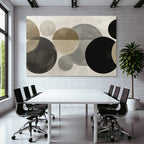 Abstracte Kreise Moderne Minimalistische Aesthetik
