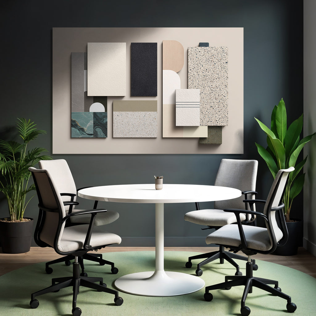 Material Proben Variationen Fuer Innenarchitektur