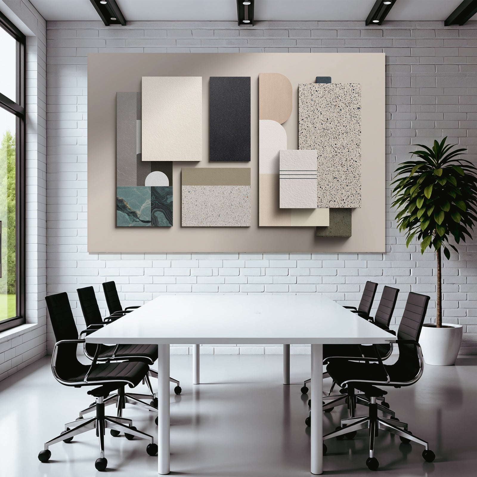 Material Proben Variationen Fuer Innenarchitektur