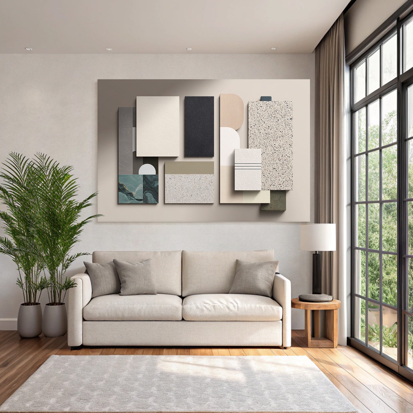 Material Proben Variationen Fuer Innenarchitektur