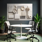Materialien Innenarchitektur Neutrale Erde Tonpalette