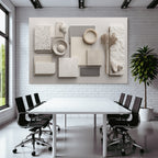 Materialien Innenarchitektur Neutrale Erde Tonpalette