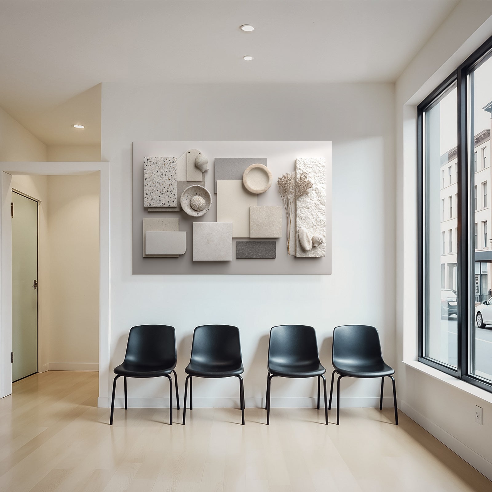 Materialien Innenarchitektur Neutrale Erde Tonpalette