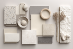 Materialien Innenarchitektur Neutrale Erde Tonpalette | Modern Basic | Einrichtungsstile
