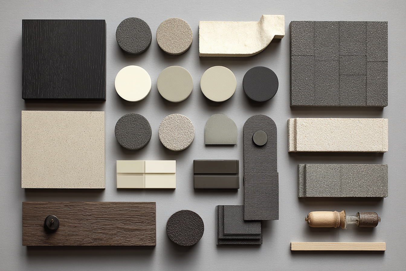 Materialien Und Texturen Fuer Innenarchitektur Projekte | Modern Basic | Einrichtungsstile
