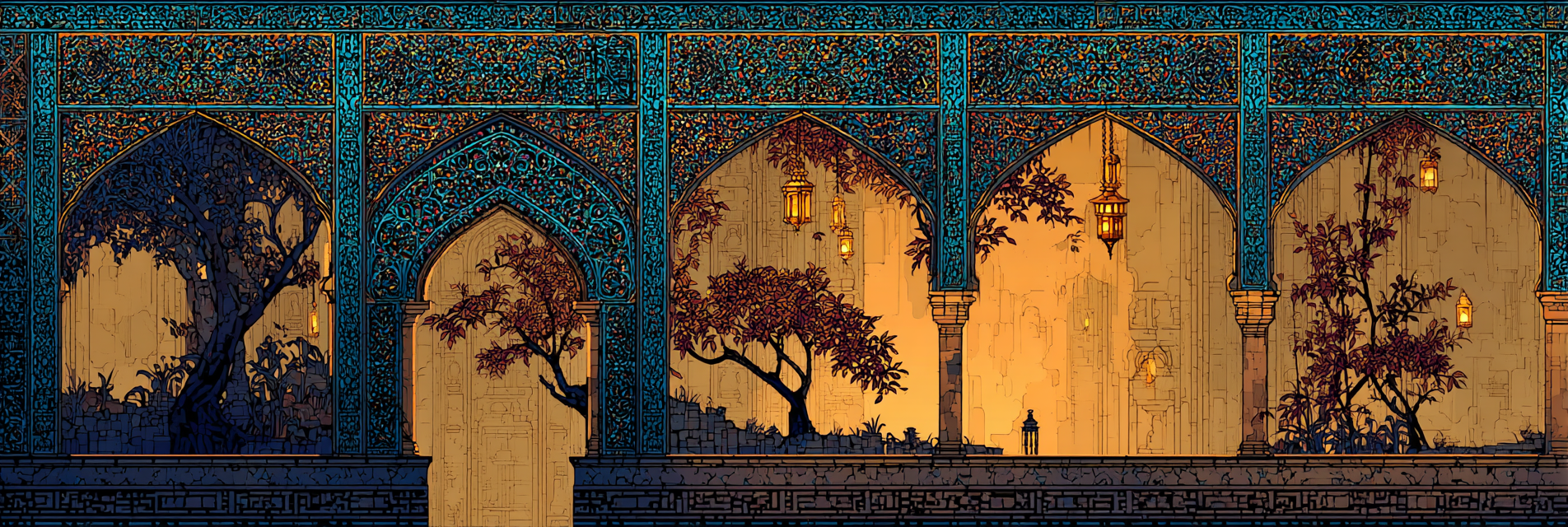 Elegante Architektur Mit Intrikaten Mustern Und Entspannender Atmosphaere | Orientalisch | Einrichtungsstile
