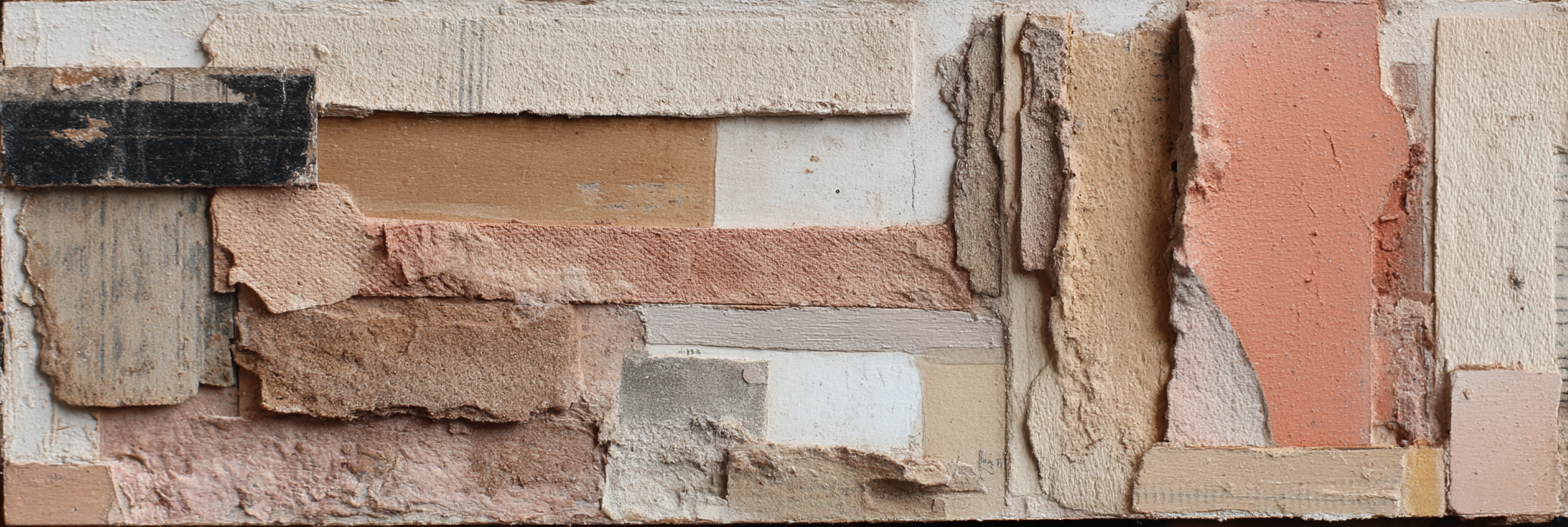 Texturierte Materialien Kunst Collage Innenarchitektur | Orientalisch | Einrichtungsstile
