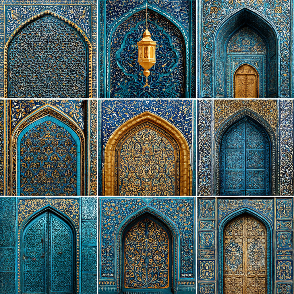 Ornate Architektonische Elemente Mit Tueren Und Arkaden | Orientalisch | Einrichtungsstile