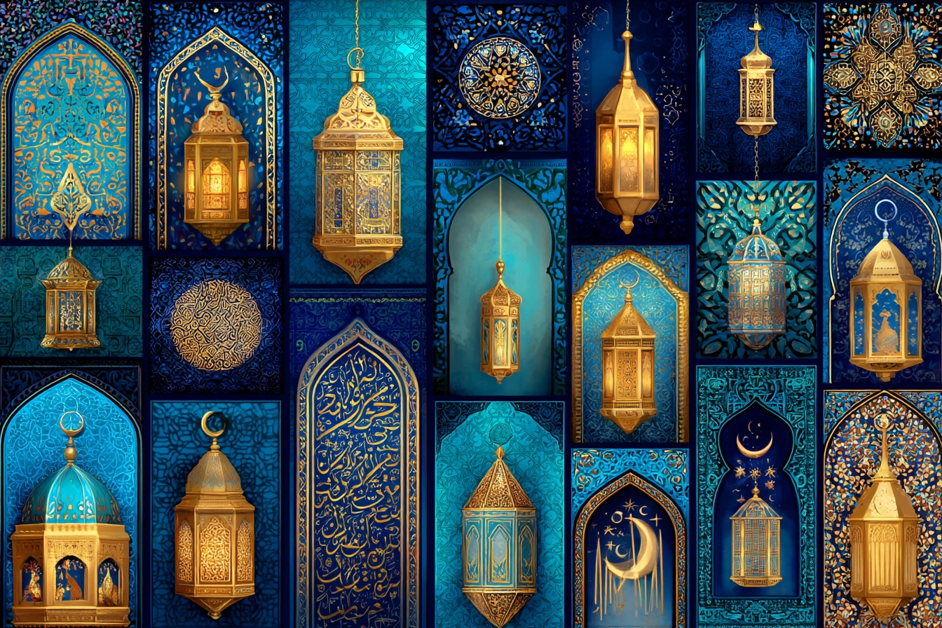 Leuchtende Laternen Und Kunstvolle Muster Im Islamischen Stil | Orientalisch | Einrichtungsstile