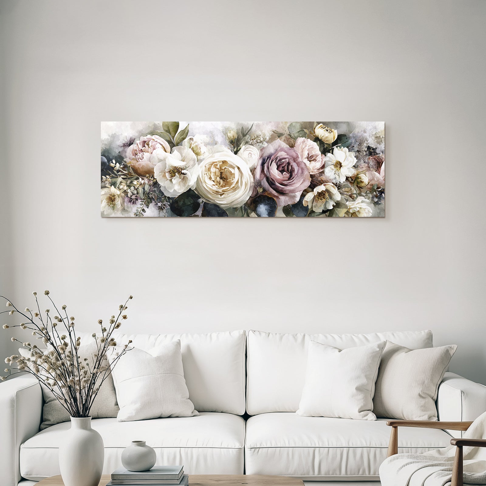 Blumen Wassermalfarbe Weichfarben