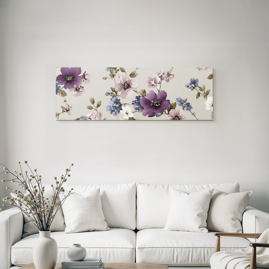 Blumenmusterweichefarbenhintergrund