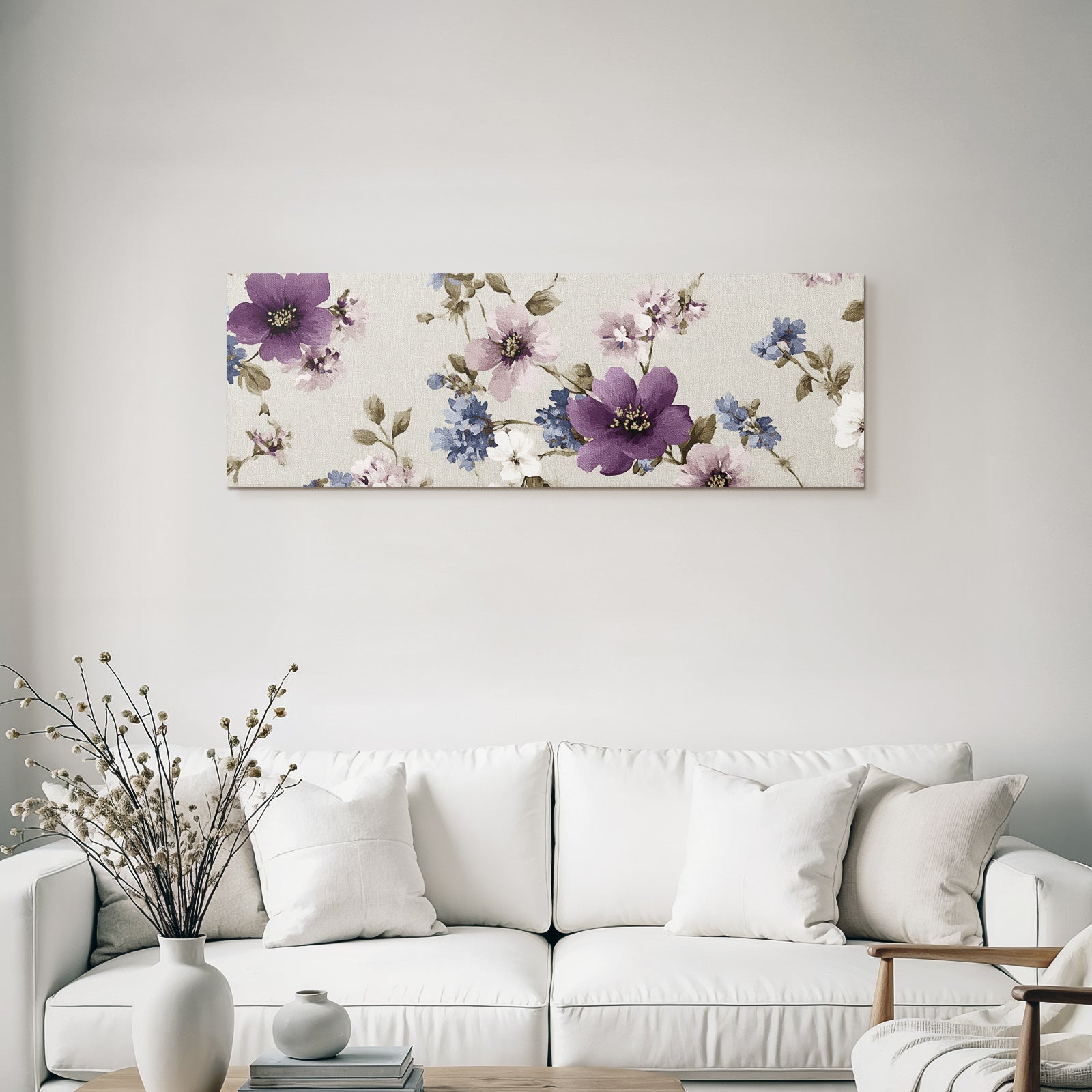 Blumenmusterweichefarbenhintergrund