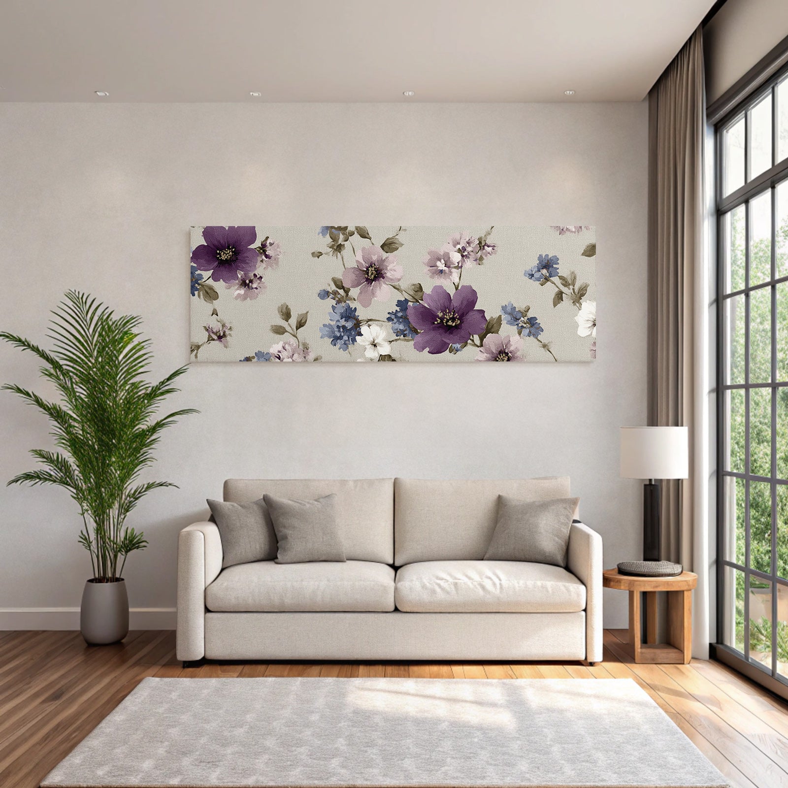 Blumenmusterweichefarbenhintergrund