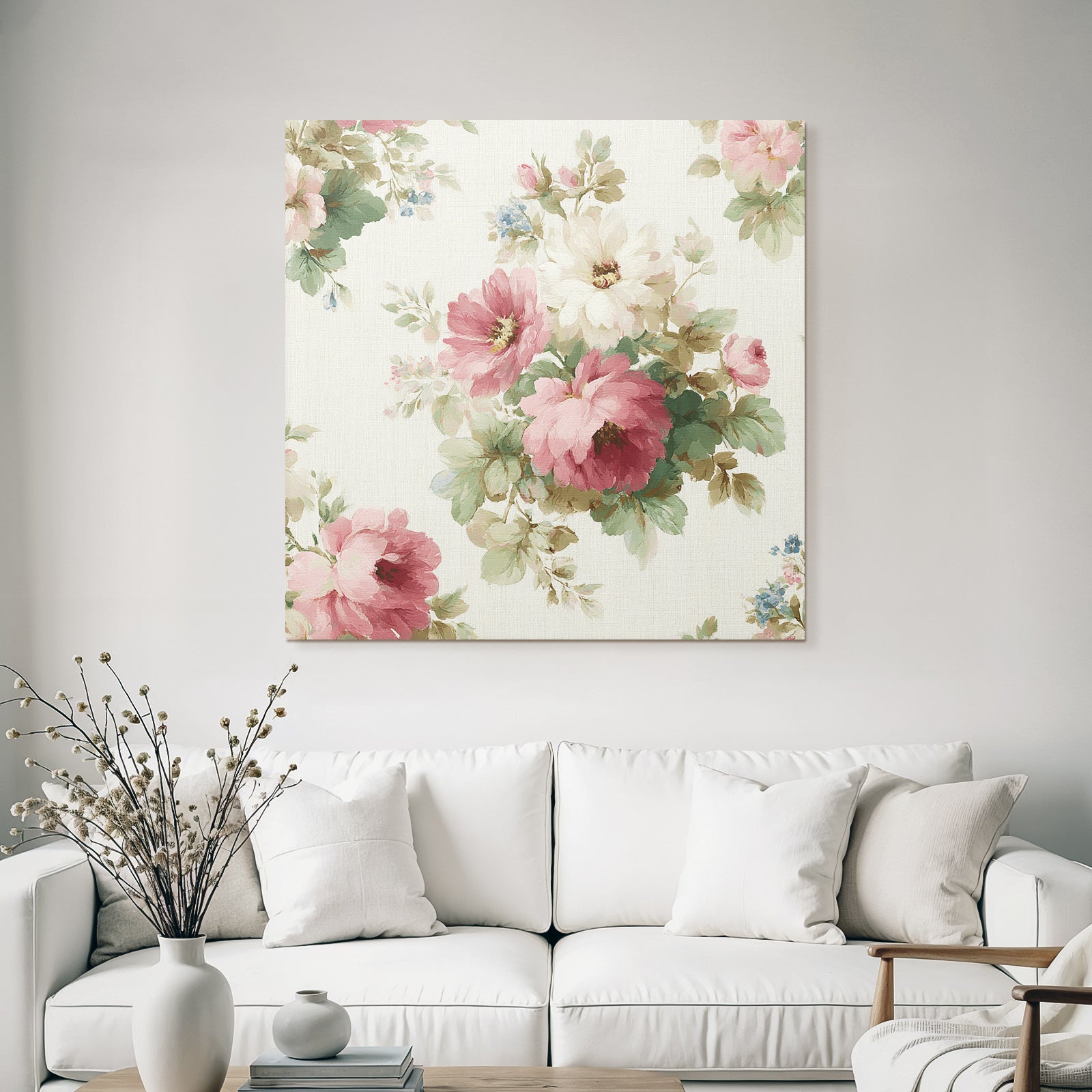 Blumendesign Helles Hintergrund