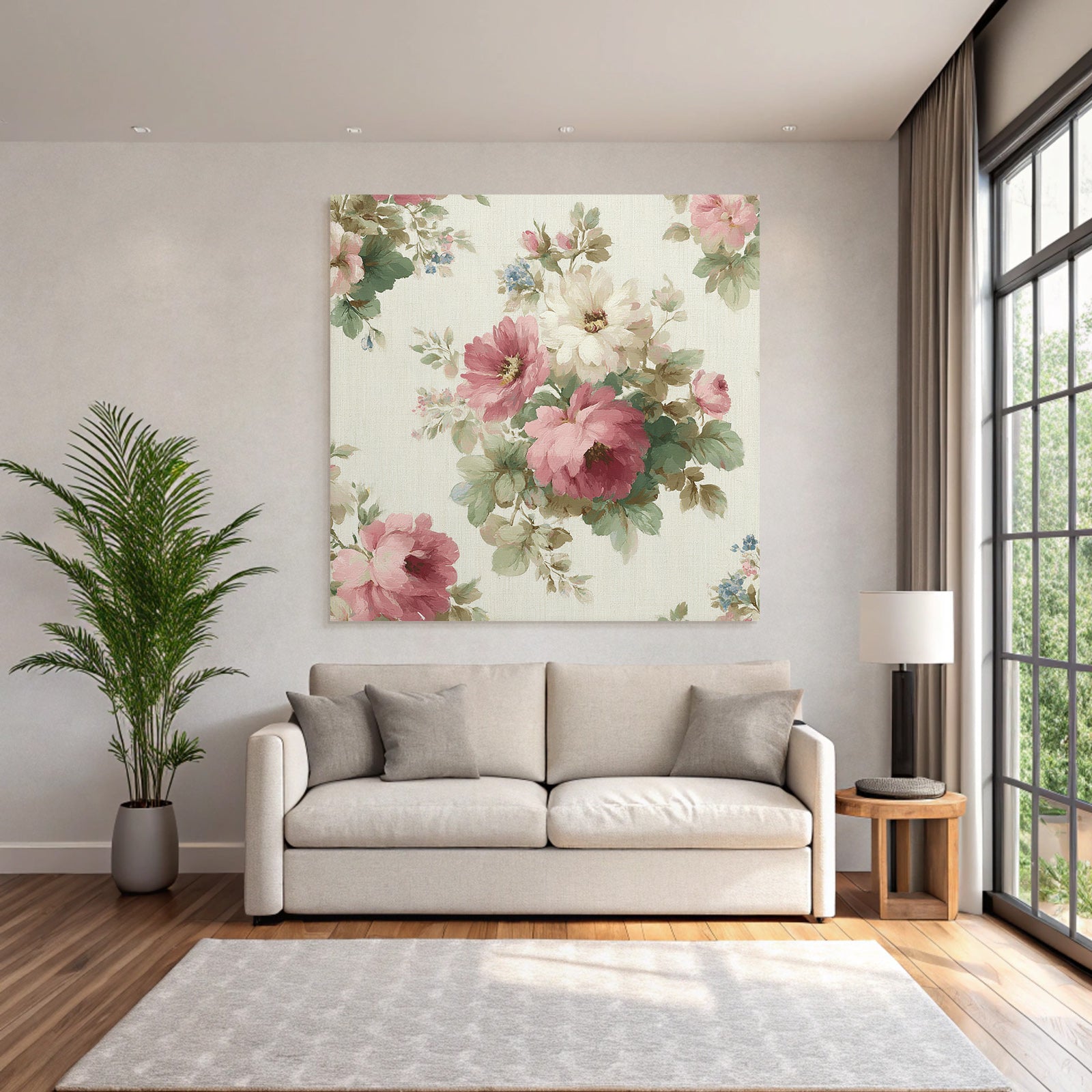 Blumendesign Helles Hintergrund