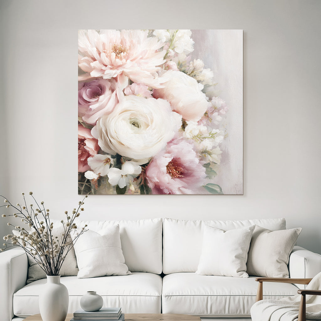 Beautiful flower arrangement painting