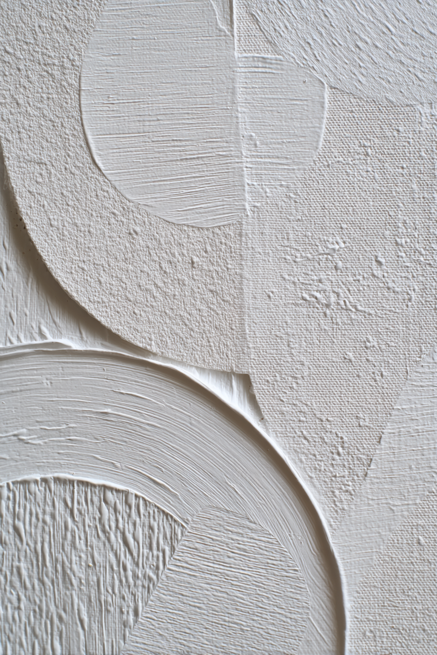 Skandenavisch Naheaufnahme Texture Weiss Abstrakt Kunststueck | Skandinavisch | Einrichtungsstile
