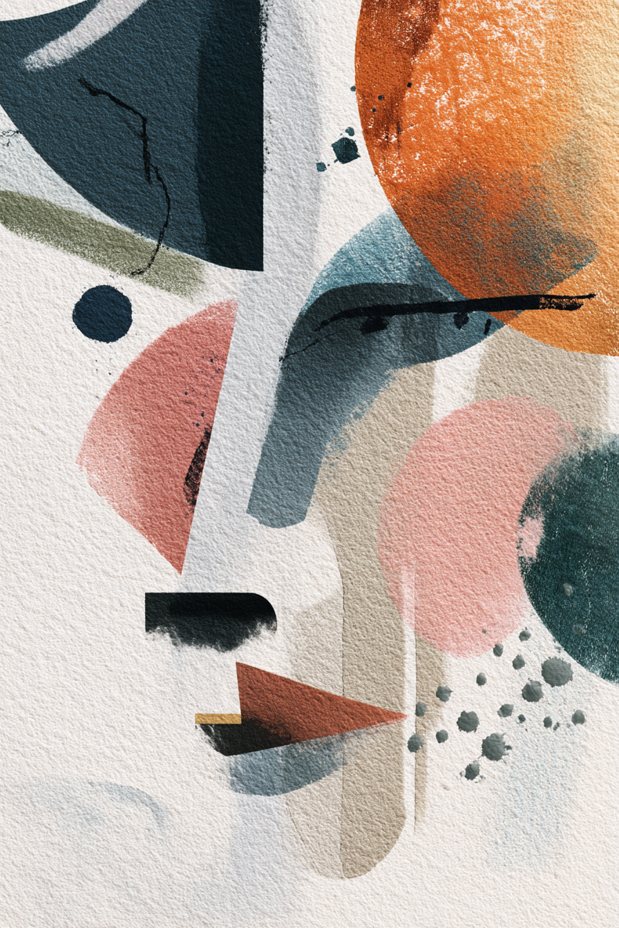 Abstrakte Illustration | Skandinavisch | Einrichtungsstile