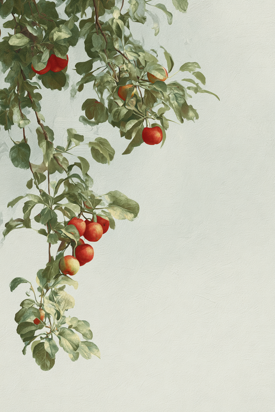 Apfel Hintergrund | Skandinavisch | Einrichtungsstile