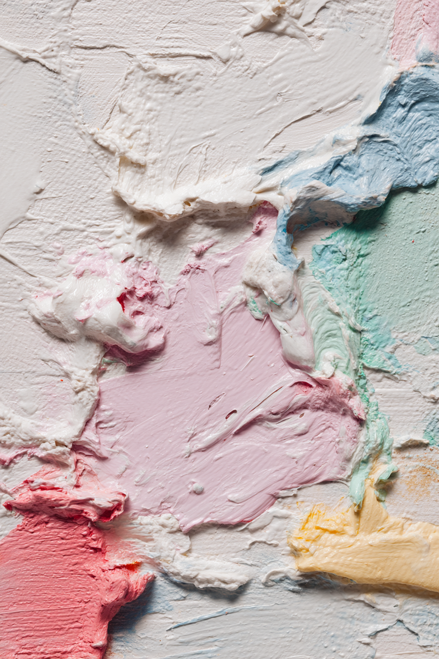 Texturierte Oberflaeche Bunt Painting | Skandinavisch | Einrichtungsstile