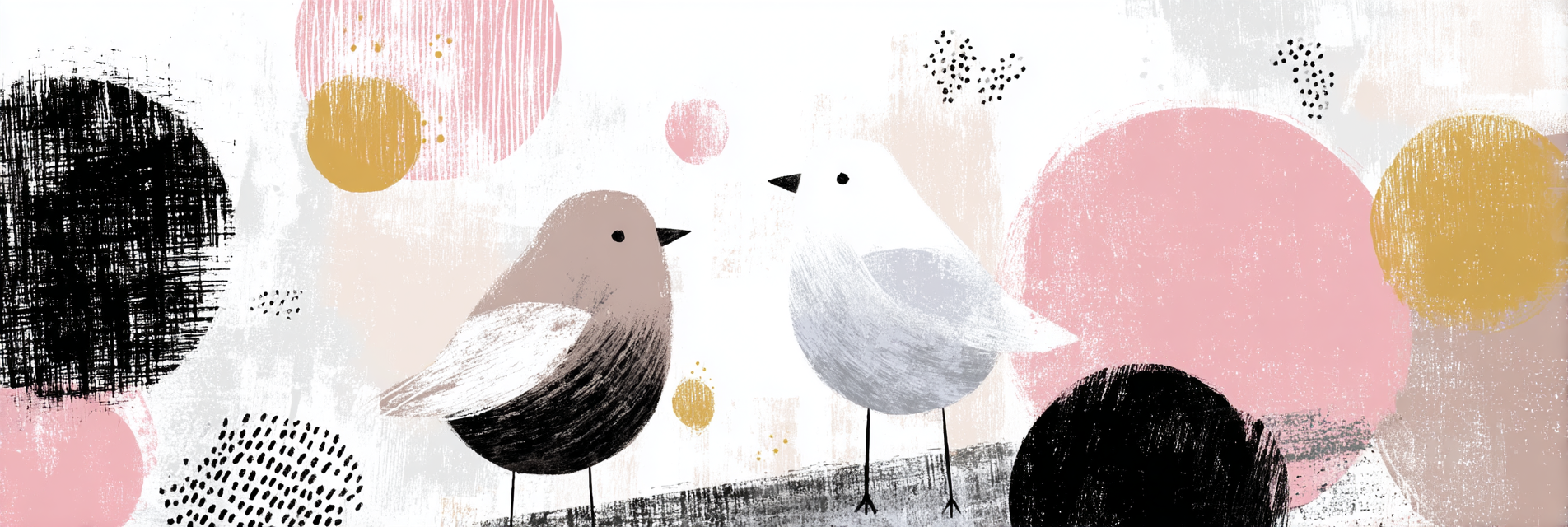 Birds Abstract | Skandinavisch | Einrichtungsstile