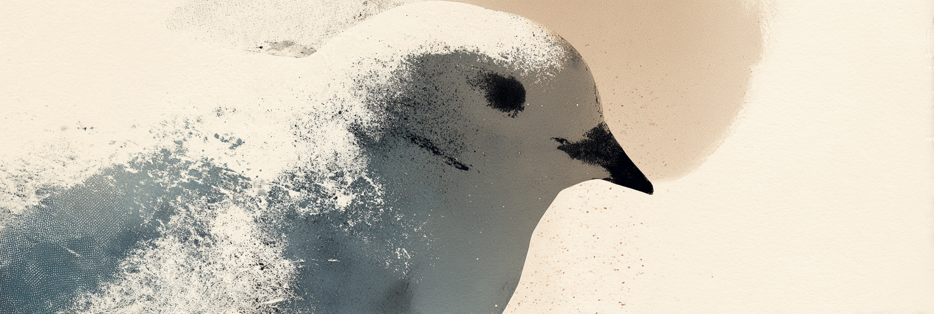 Blaue Vogel Kunstwerk | Skandinavisch | Einrichtungsstile